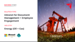 Energy Company Increases Employee Engagement and Company-wide Communication Through Office 365-based Intranet
