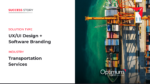 Transportation firm revamps the User Interface and User Experience of a core software application