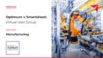 Webinar_ Smartsheet Manufacturing User Group with Optimum